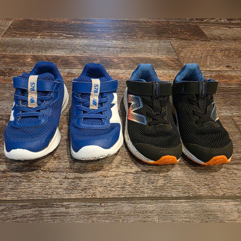 Two Pair Toddler New Balance Shoes Size 9